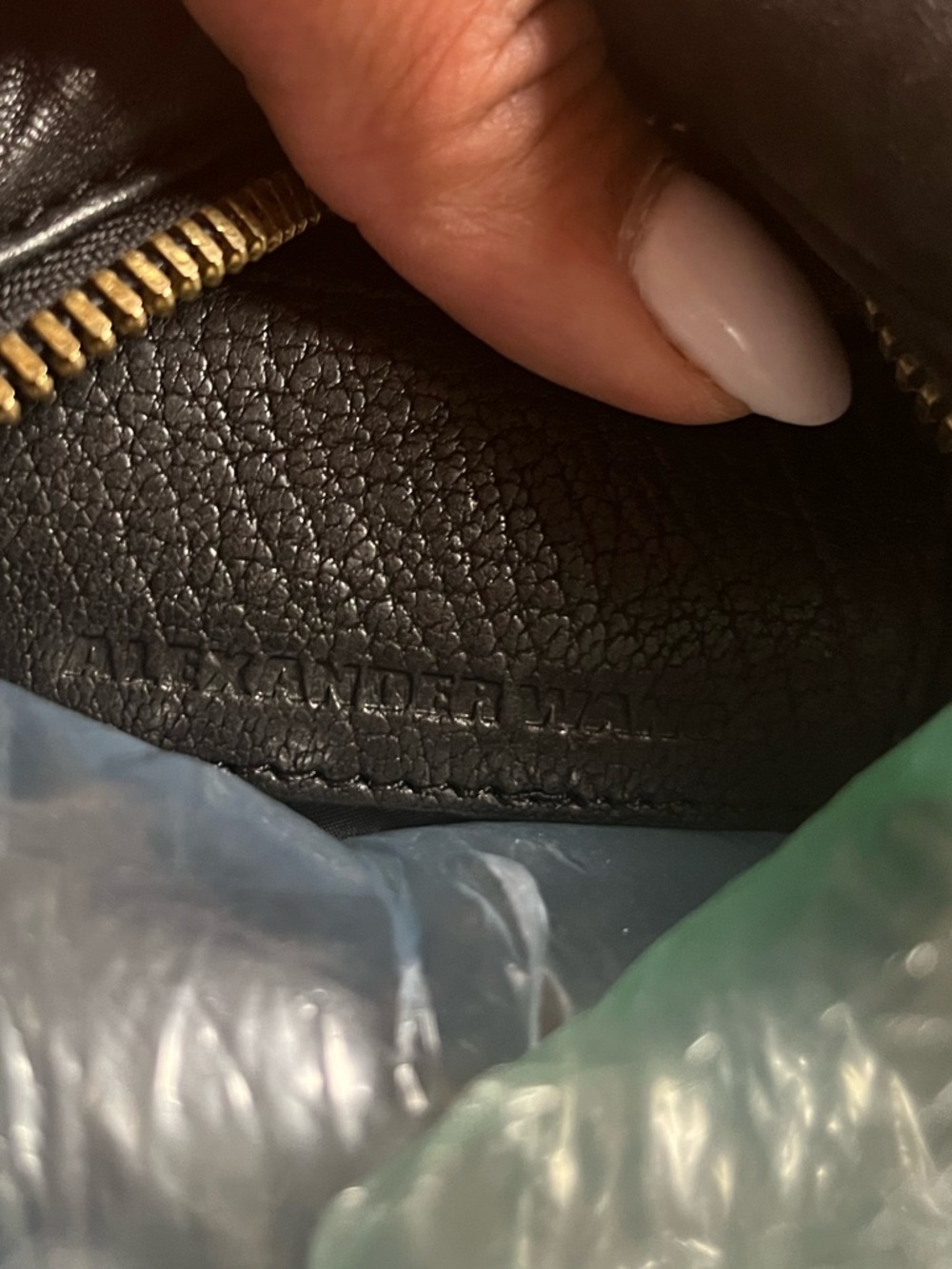 Authentic Alexander Wang Black Rocco Gold Tone Hardware - Picture 7 of 9